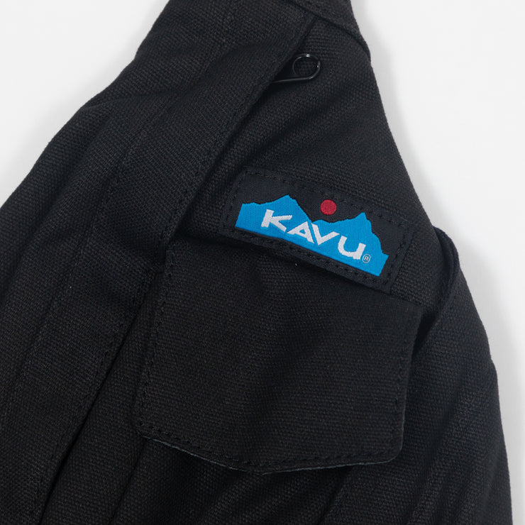 KAVU Mini Rope Bag in BLACK
