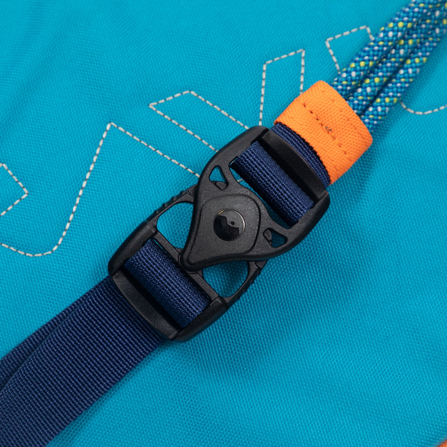 KAVU Mini Rope Sling in ORANGE & BLUE