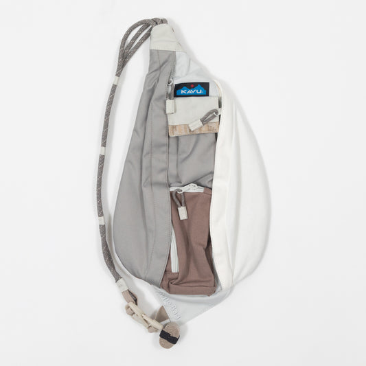 KAVU Mini Remix Rope Bag in PEBBLESTONE BEIGE