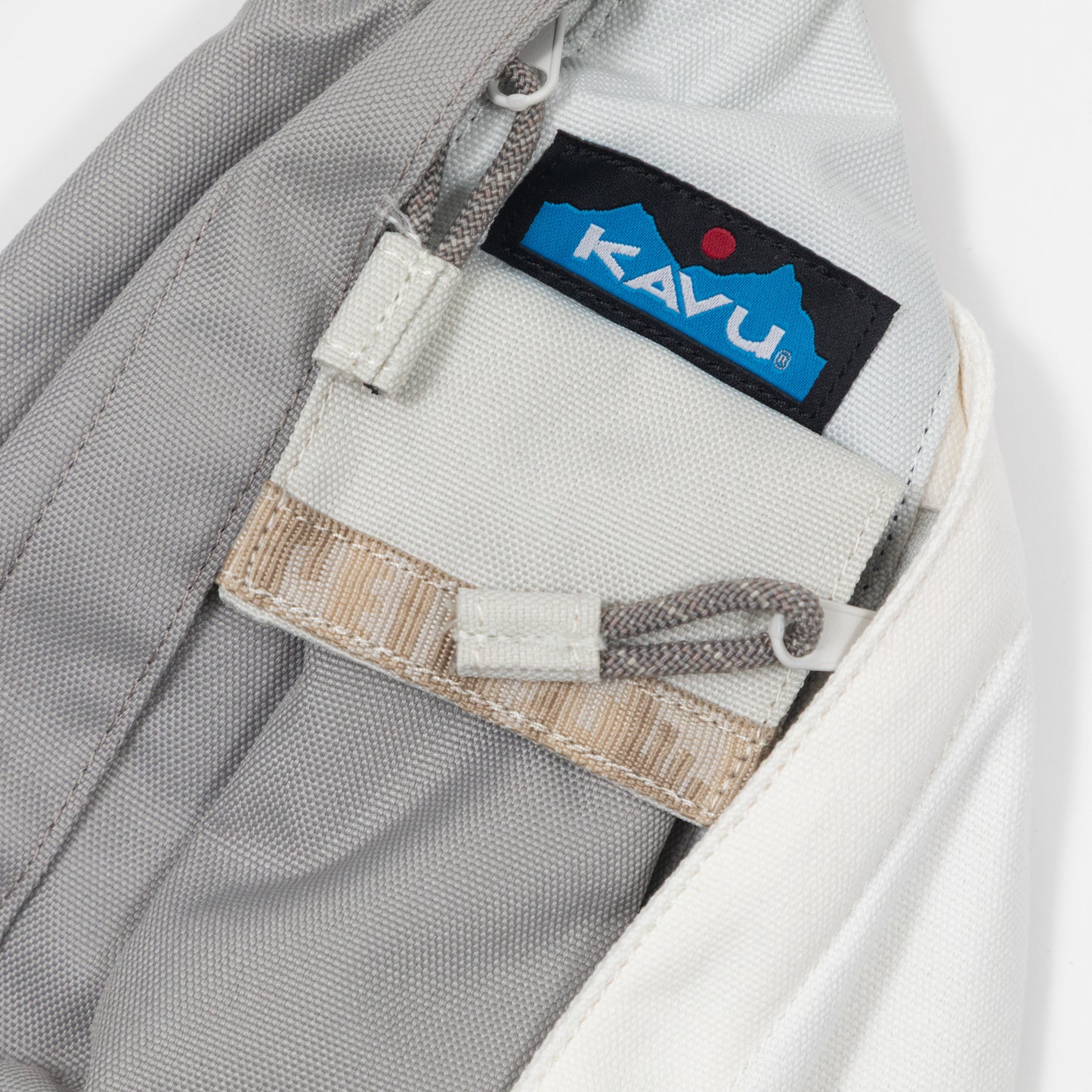 KAVU Mini Remix Rope Bag in PEBBLESTONE BEIGE