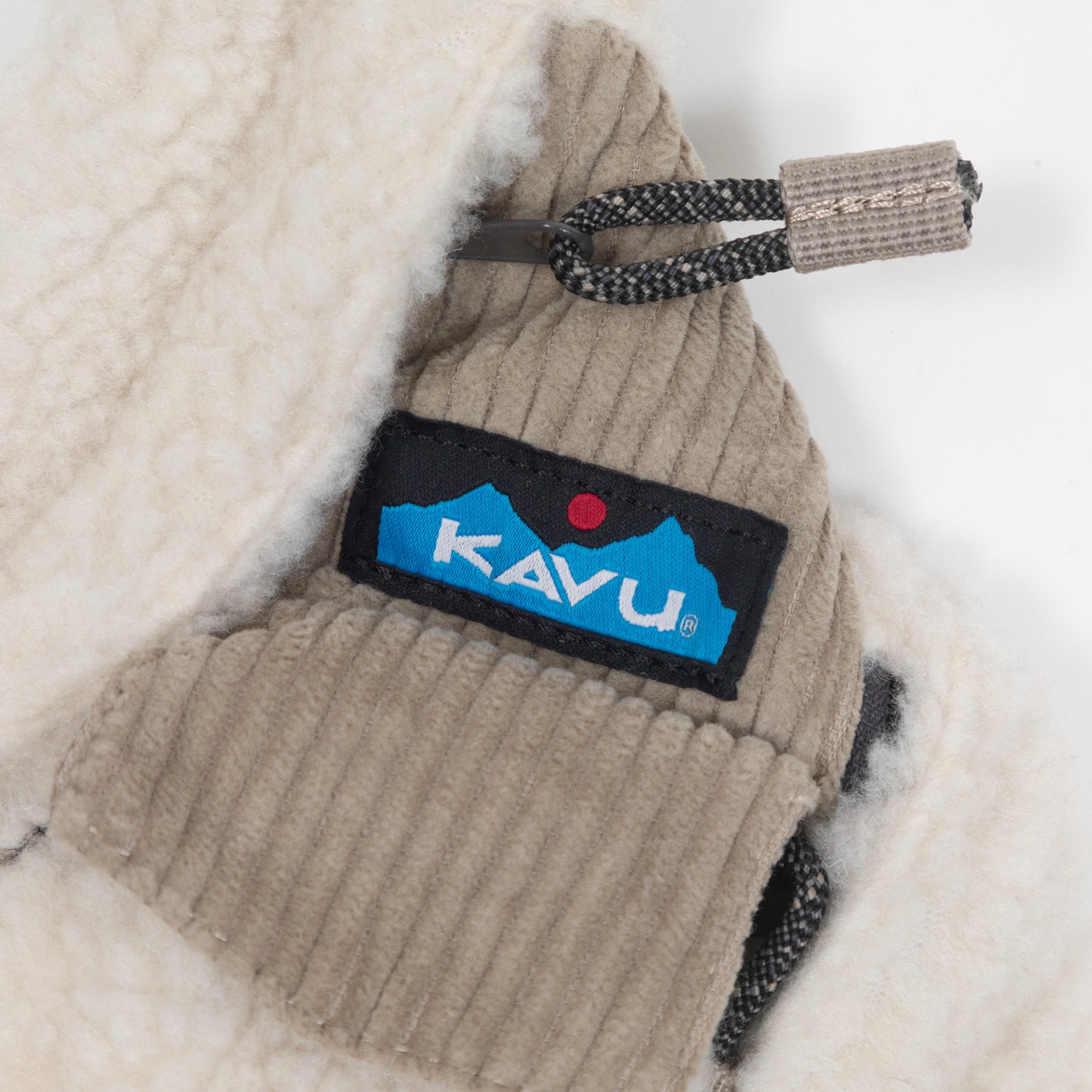 KAVU Mini Rope Sherpa Bag in CREAM