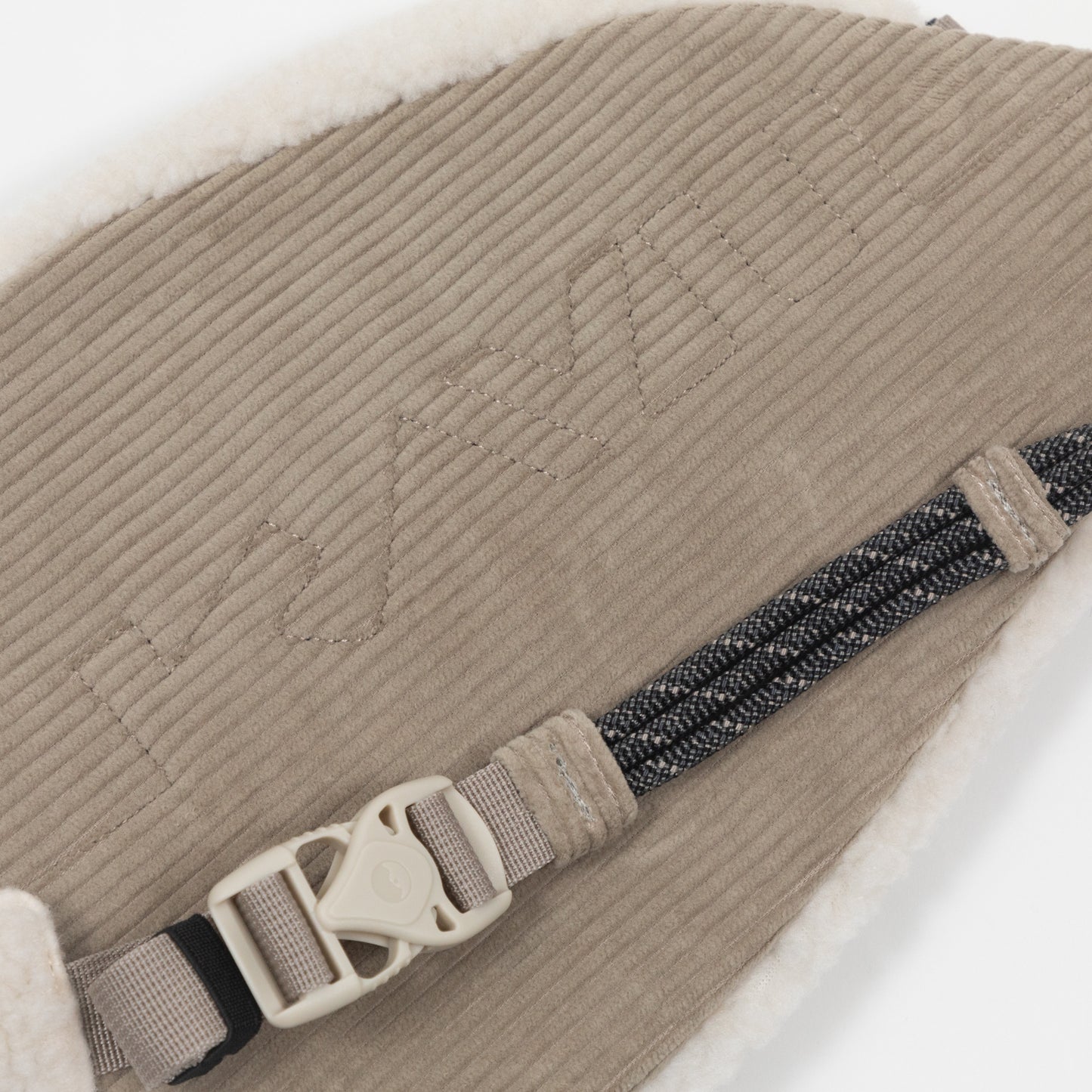 KAVU Mini Rope Sherpa Bag in CREAM