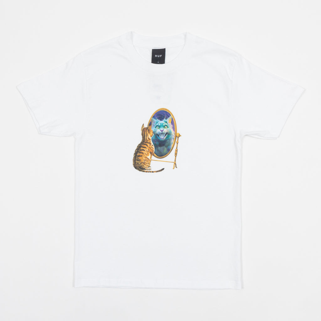 HUF Mirror Graphic T-Shirt in WHITE