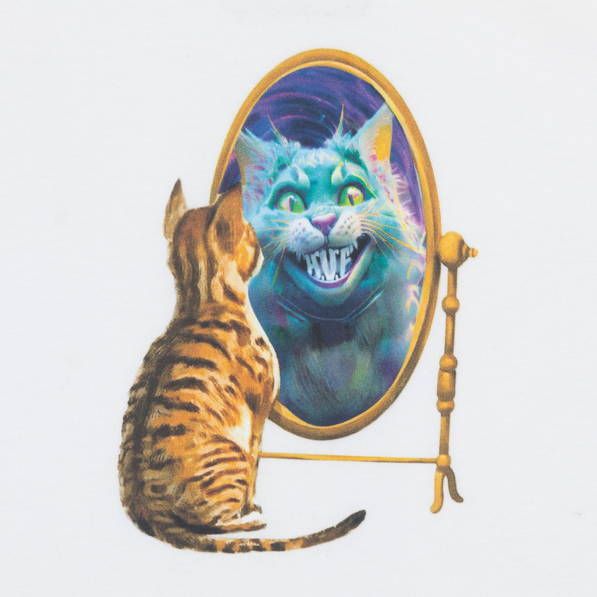 HUF Mirror Graphic T-Shirt in WHITE