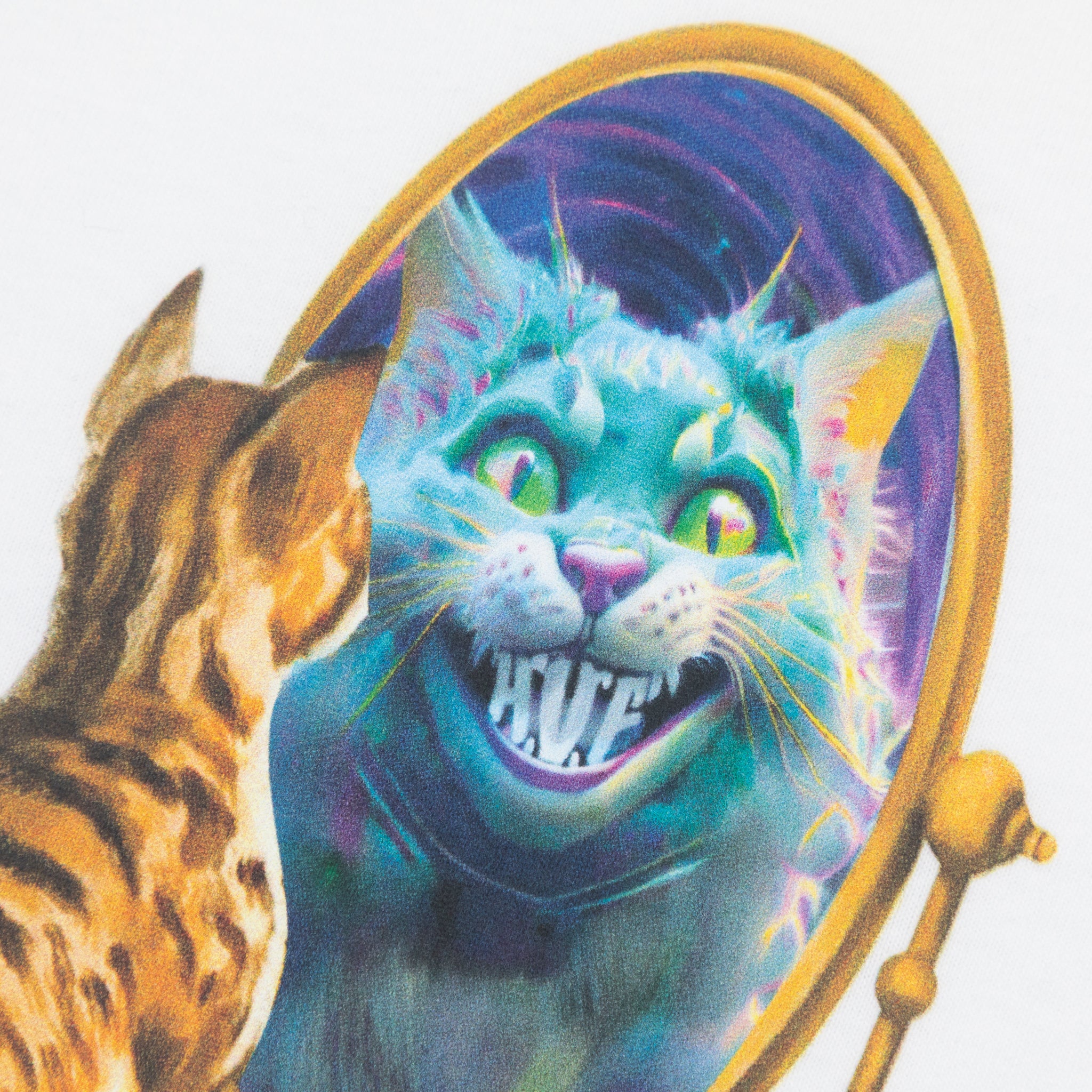 HUF Mirror Graphic T-Shirt in WHITE