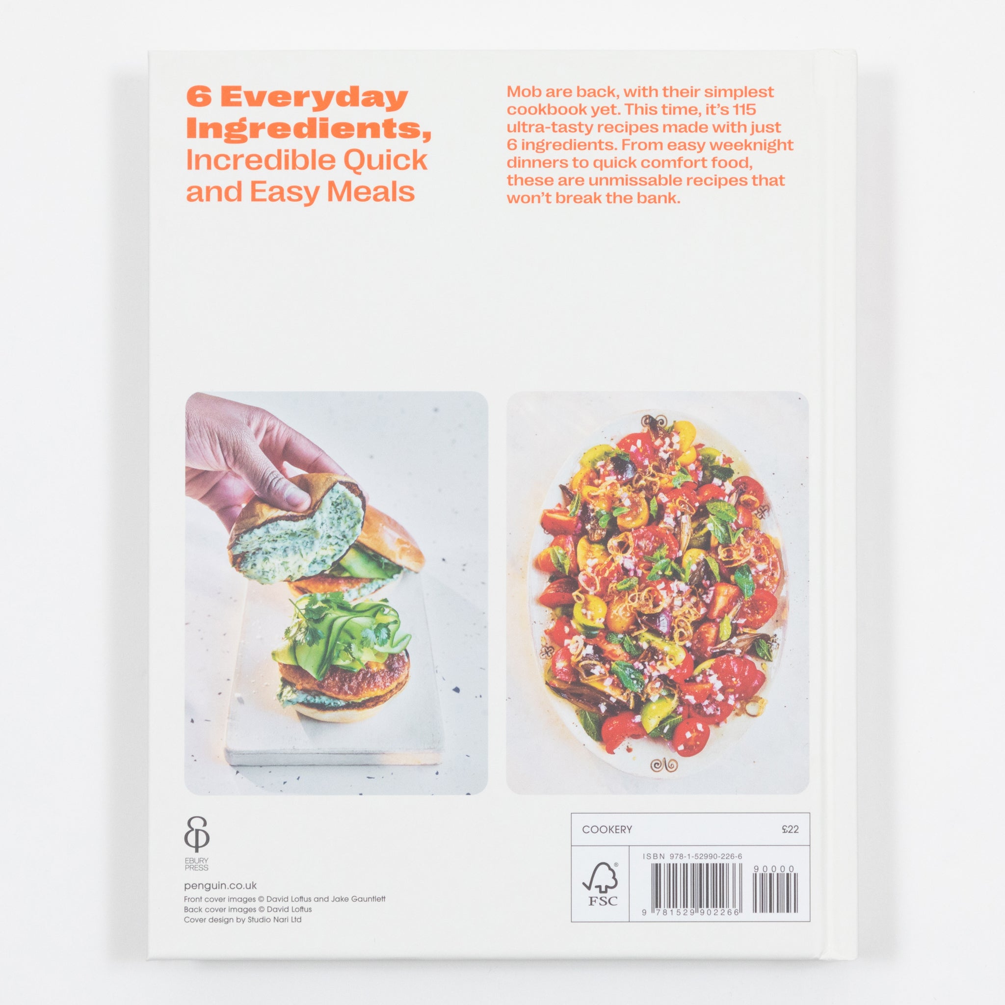 Mob 6: Tasty 6 Ingredient Meals Cookbook