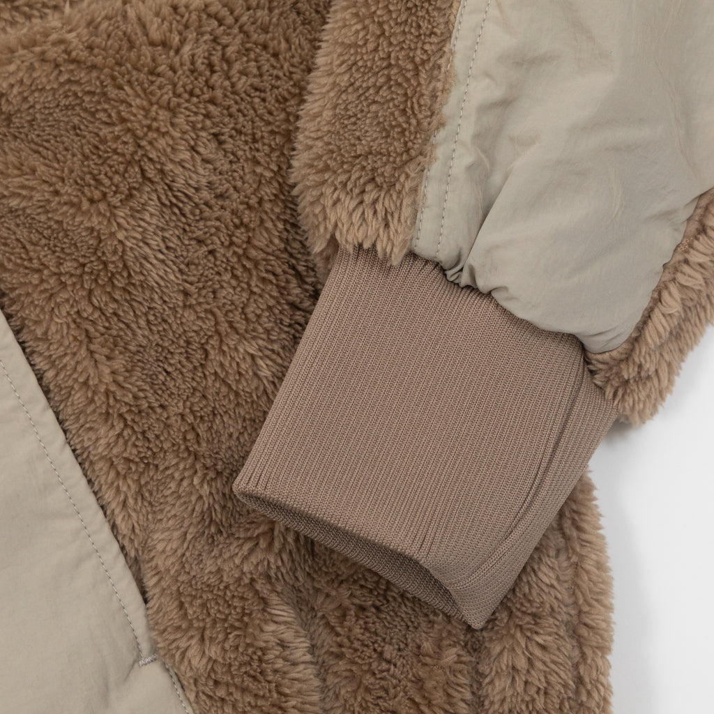 Womens KAVU Moon Ridge Hooded Fleece in BUFF