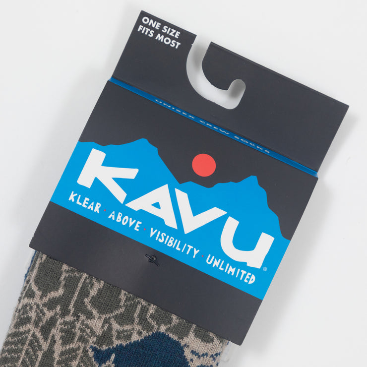 KAVU Moonwalk Sasquatch Hike Socks in BEIGE