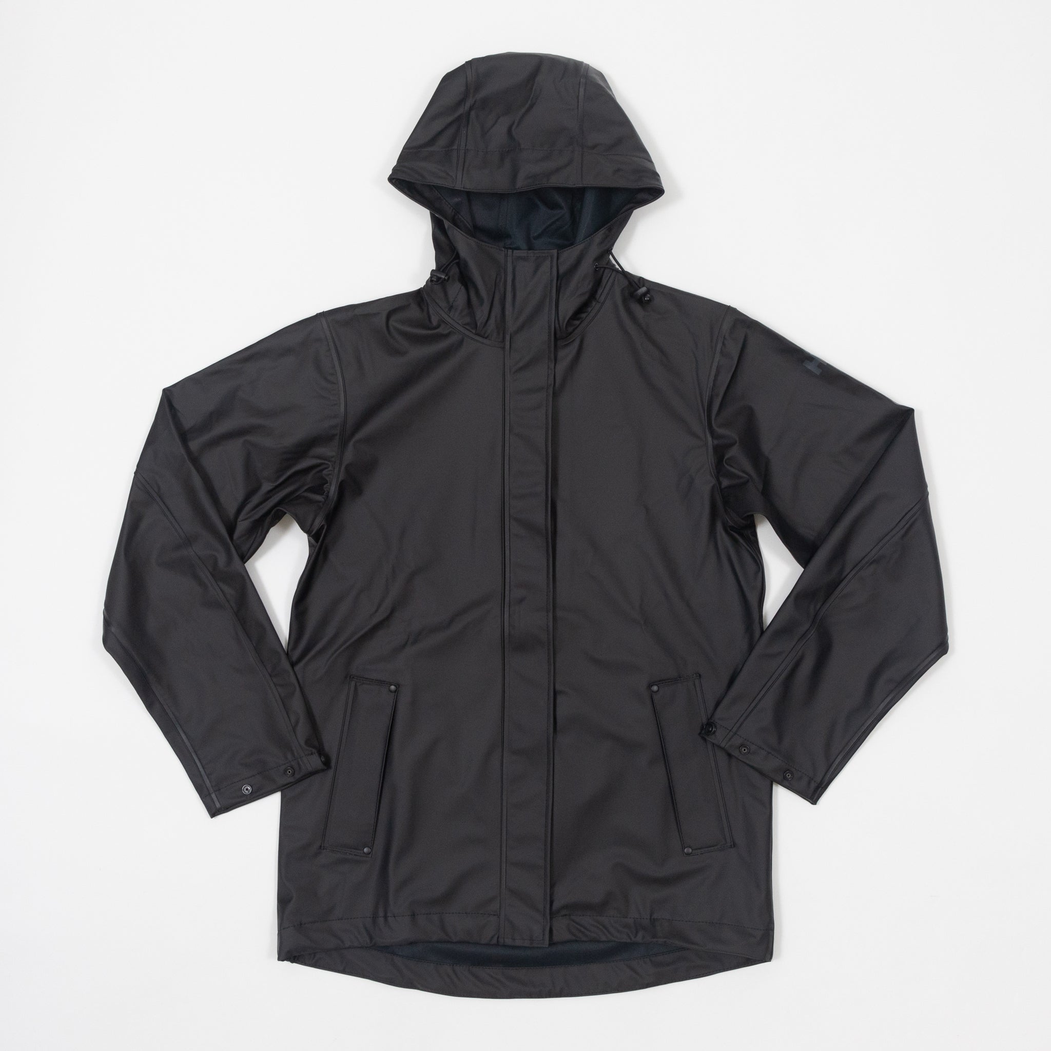 Womens HELLY HANSEN Moss Rain Jacket in BLACK
