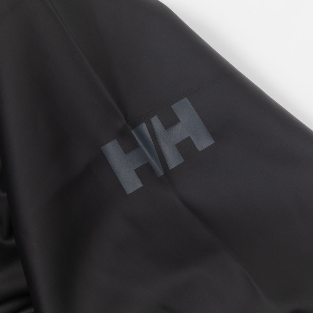 Womens HELLY HANSEN Moss Rain Jacket in BLACK