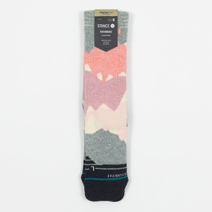 Womens STANCE Mountaineer Socks in PINK