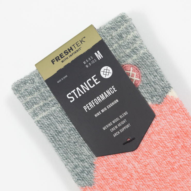 Womens STANCE Mountaineer Socks in PINK