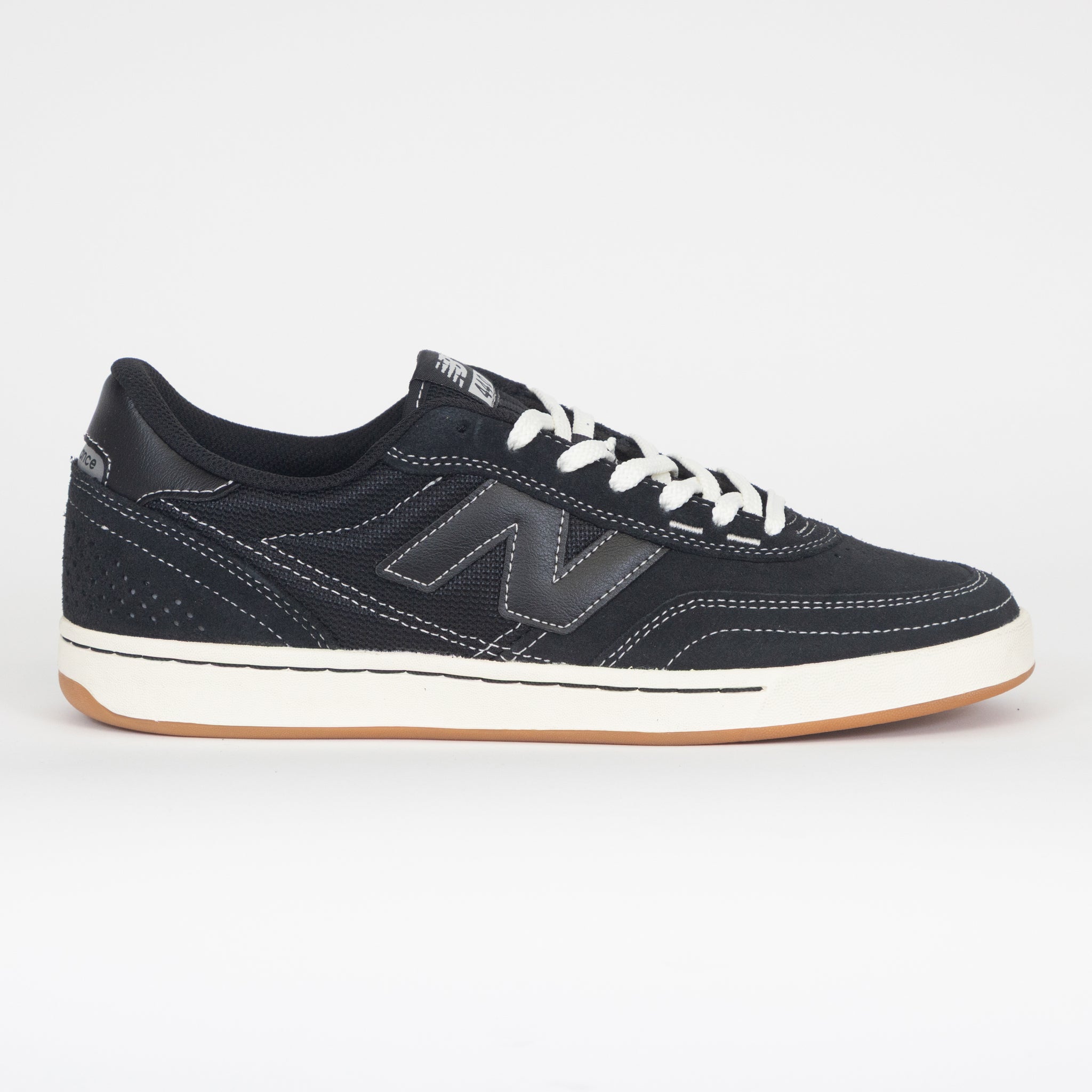 NEW BALANCE Numeric 440 Trainers in Black & White Gum