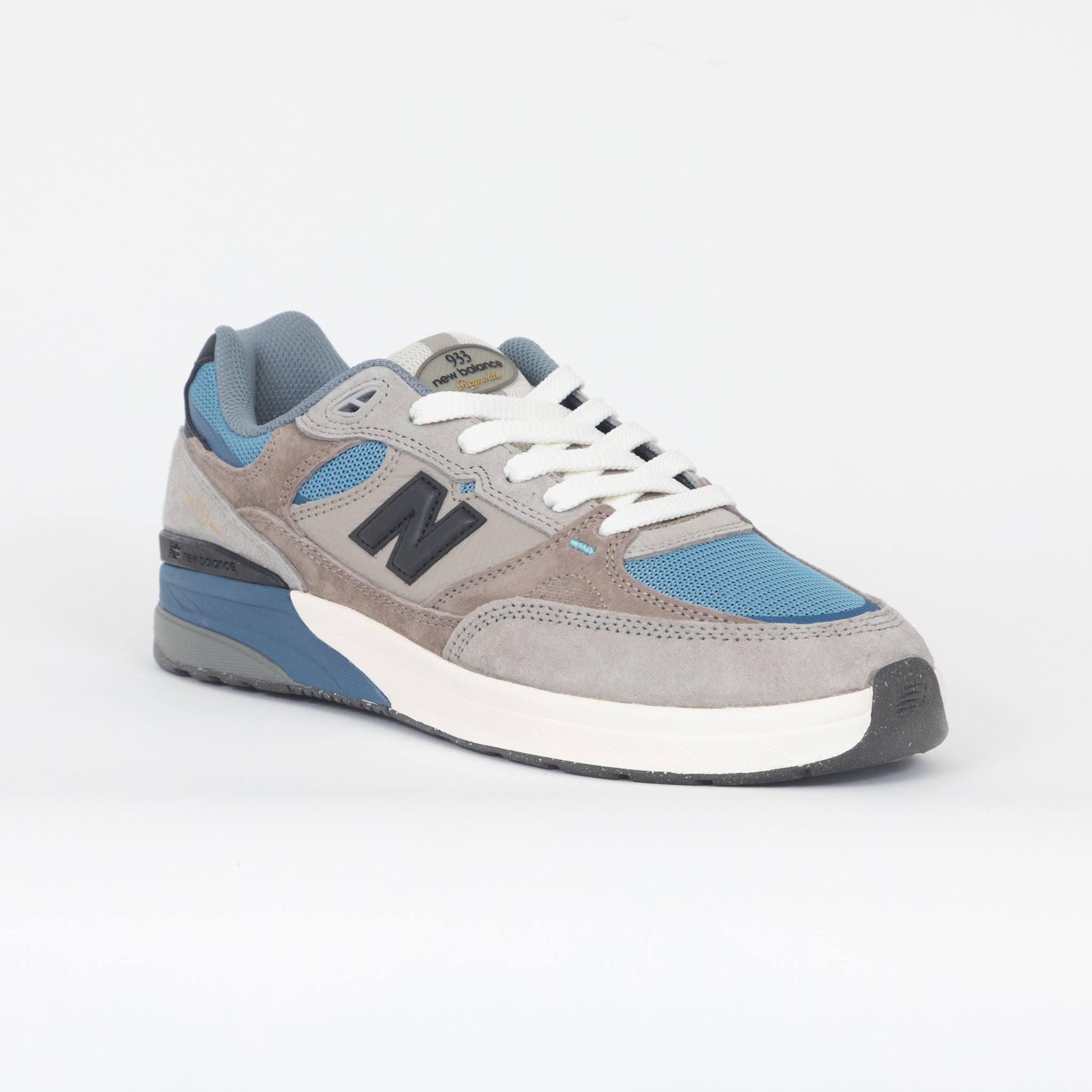 NEW BALANCE Numeric 933 Trainers in Mushroom / Light Blue