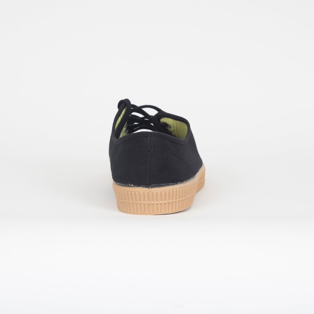 NOVESTA Star Master Low-Top Canvas Trainer in Black