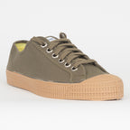 NOVESTA Star Master Low Top Canvas Trainer in Green