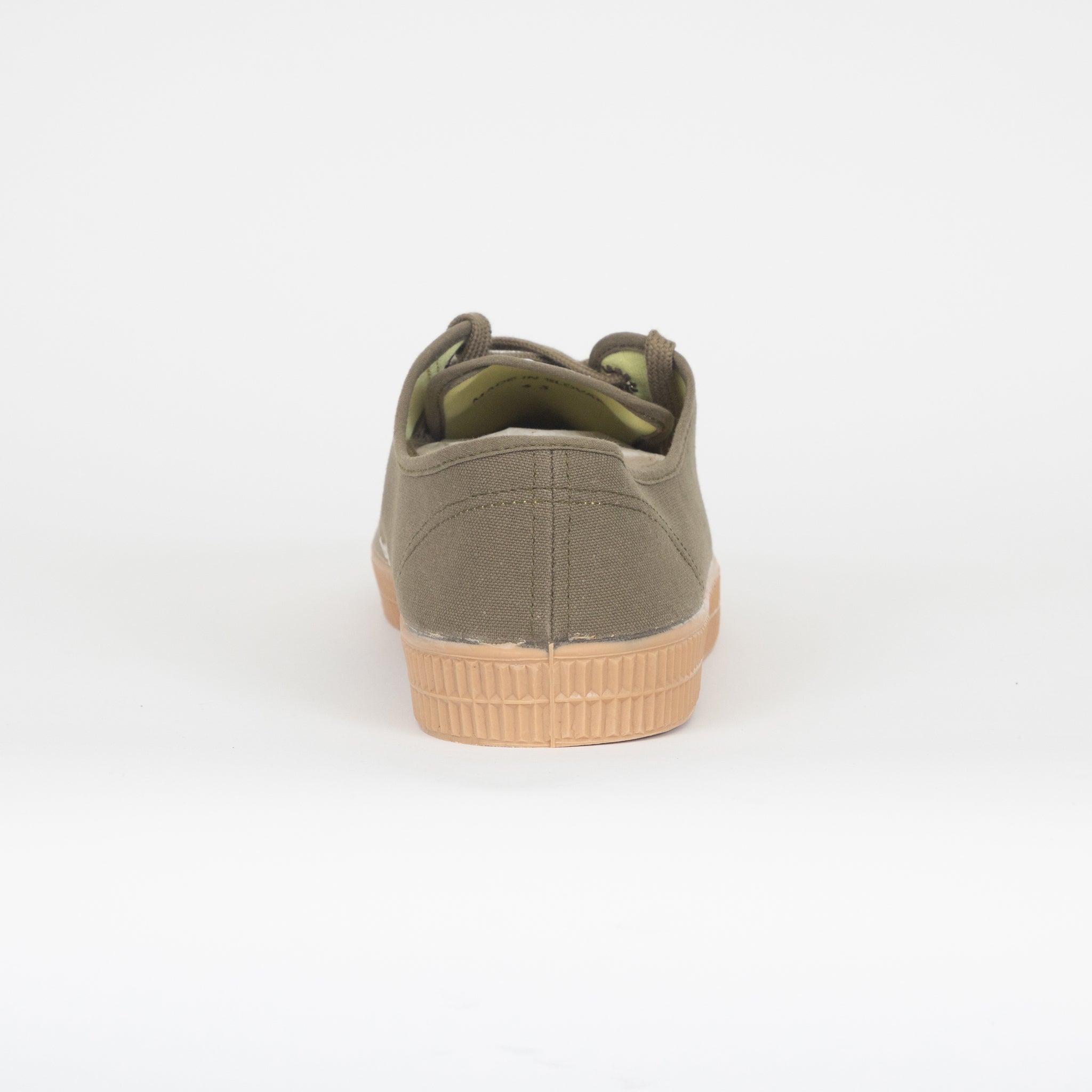 NOVESTA Star Master Low Top Canvas Trainer in Green