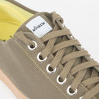 NOVESTA Star Master Low Top Canvas Trainer in Green