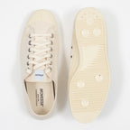 NOVESTA Star Master Low Top Canvas Trainer in Cream