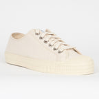 NOVESTA Star Master Low Top Canvas Trainer in Cream