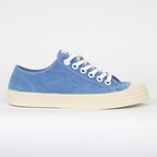 NOVESTA Star Master Low-Top Canvas Trainer in WASHED BLUE