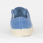 NOVESTA Star Master Low-Top Canvas Trainer in WASHED BLUE