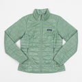 Womens PATAGONIA Nano Puff Jacket in Ellwood GREEN