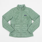 Womens PATAGONIA Nano Puff Jacket in Ellwood GREEN