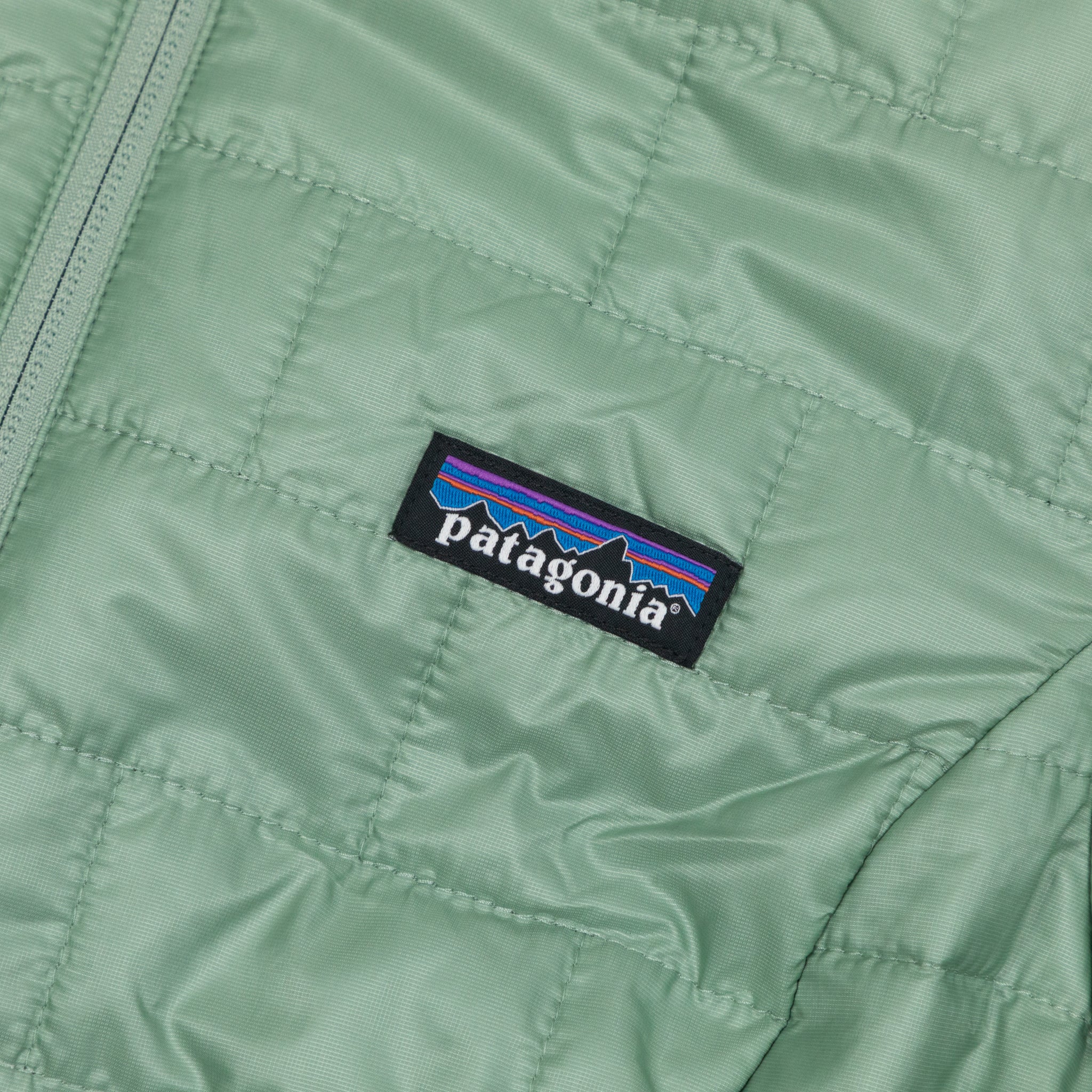 Womens PATAGONIA Nano Puff Jacket in Ellwood GREEN