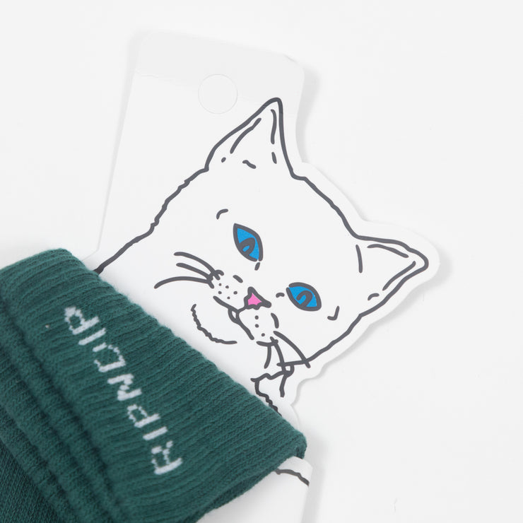 RIPNDIP Nermal S Thompson Socks in GREEN