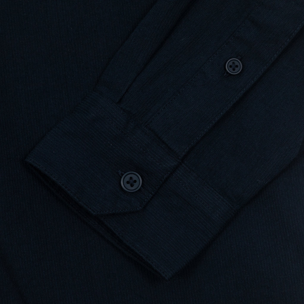 FARAH Netherton Cord Shirt in NAVY