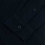 FARAH Netherton Cord Shirt in NAVY