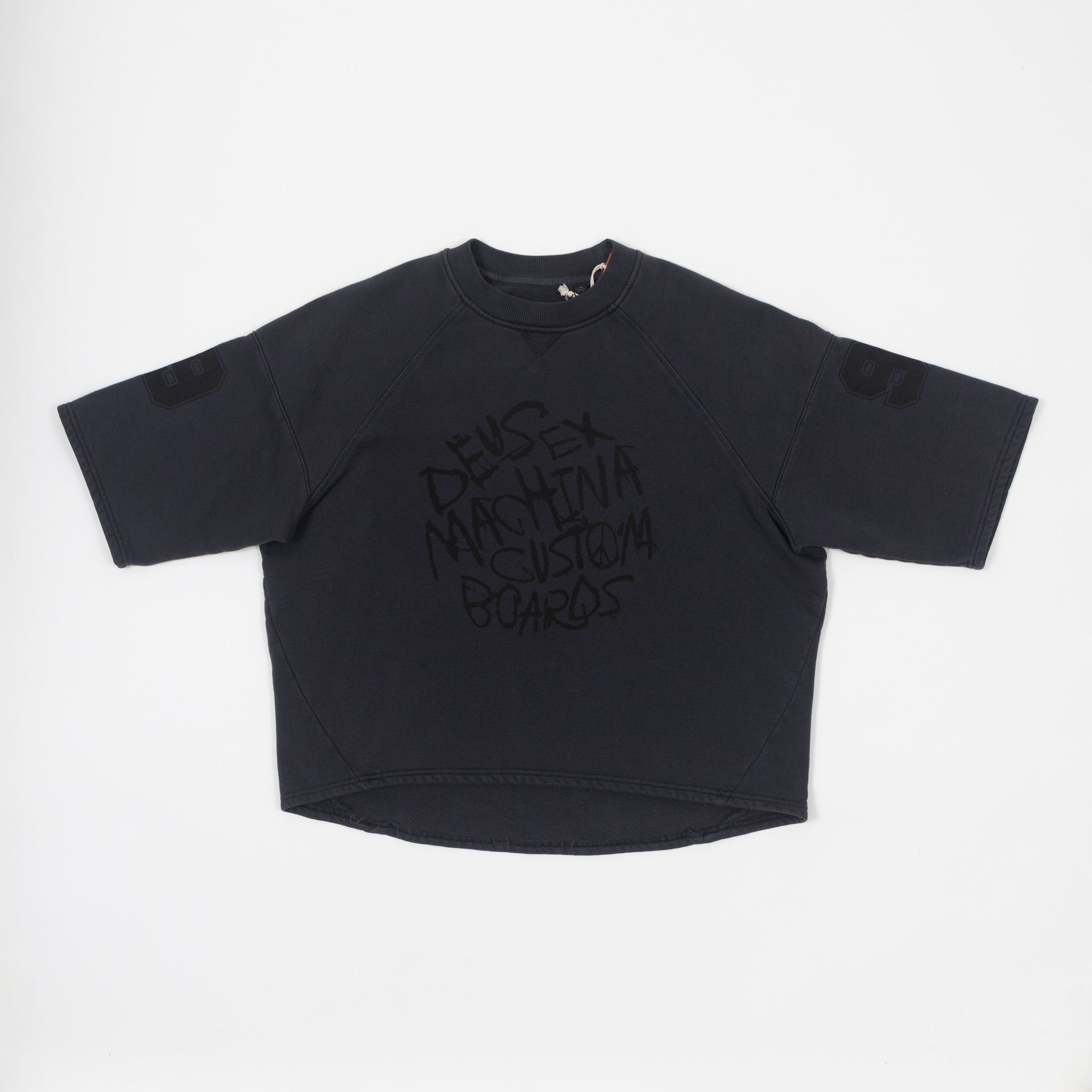 Womens DEUS EX MACHINA New Mexico Fleece Sweatshirt in ANTHRACITE