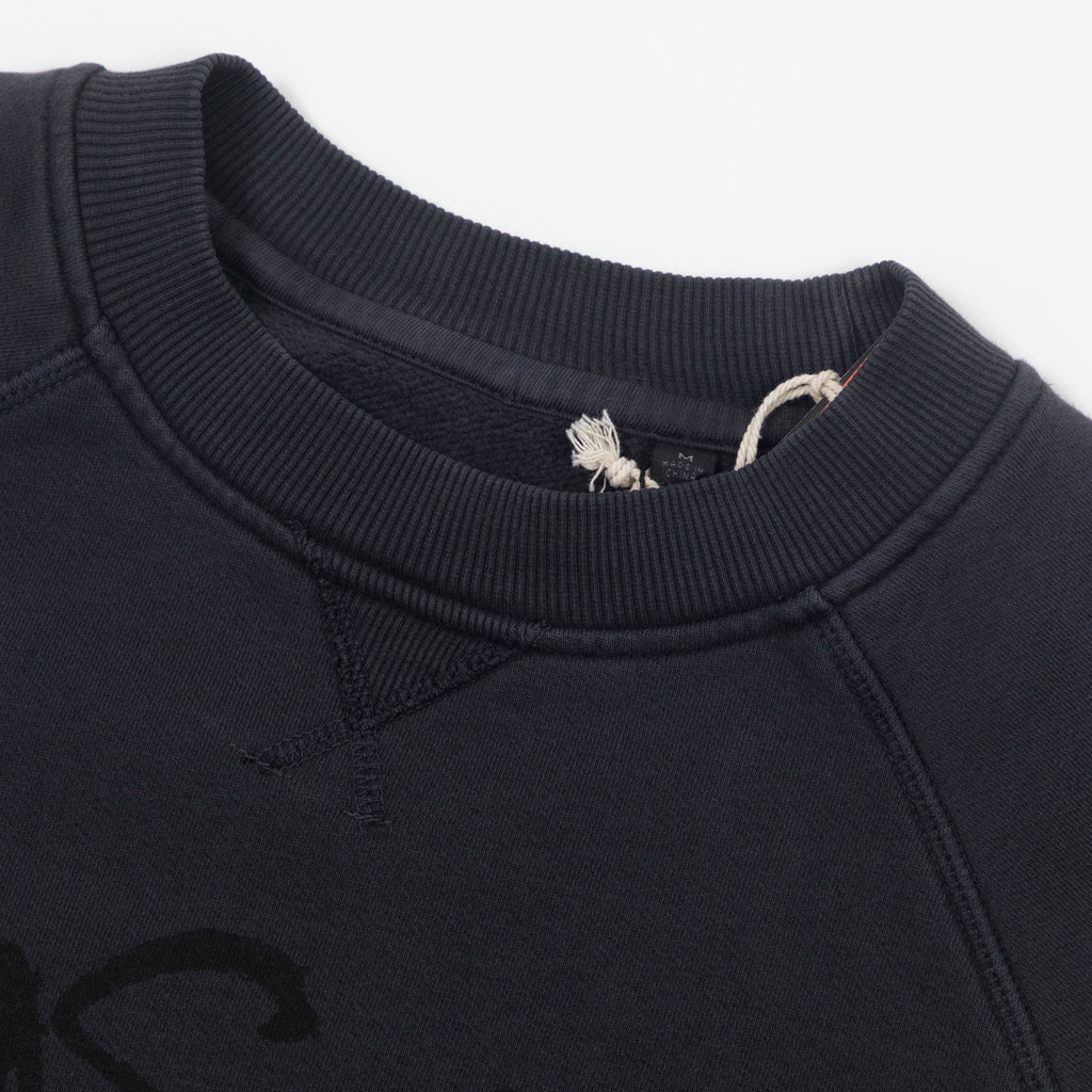 Womens DEUS EX MACHINA New Mexico Fleece Sweatshirt in ANTHRACITE