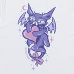 WOMENS SANTA CRUZ Night Critter Front T-Shirt in WHIITE