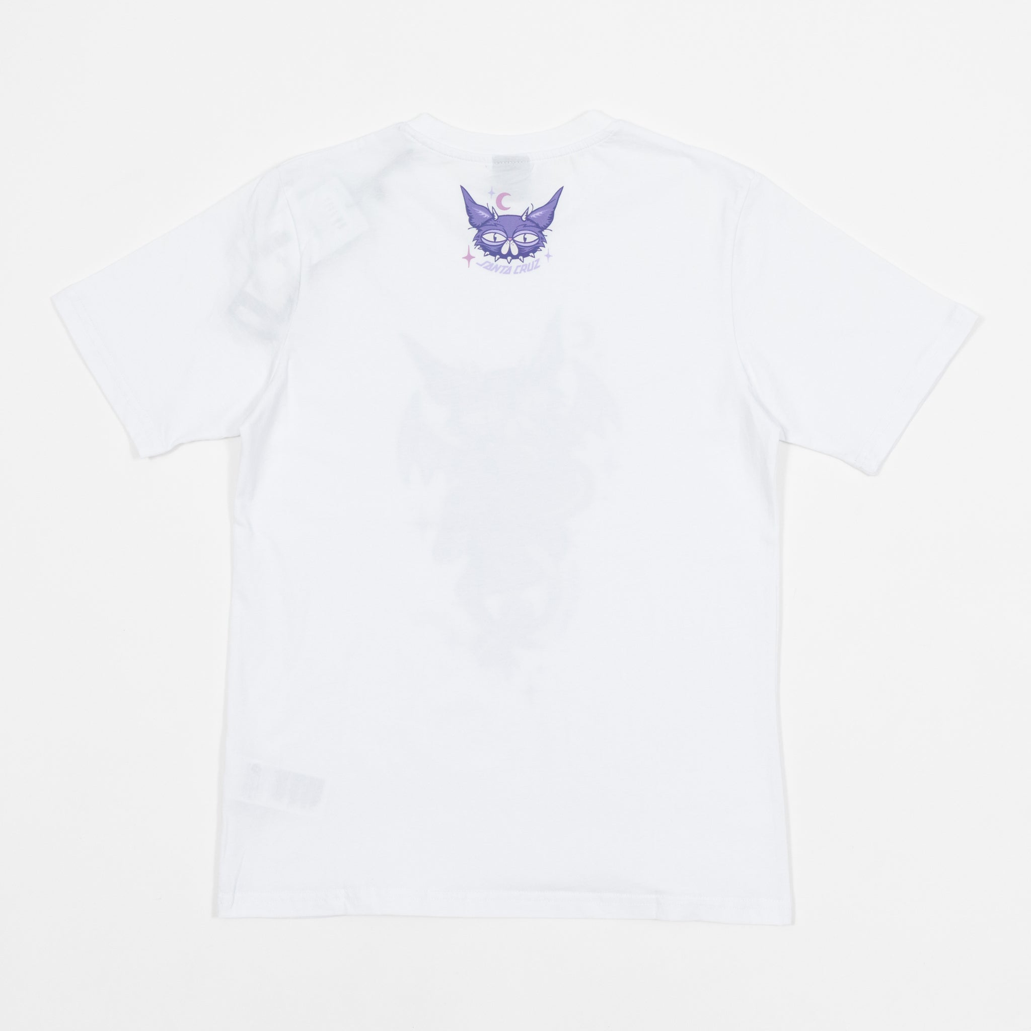 WOMENS SANTA CRUZ Night Critter Front T-Shirt in WHIITE