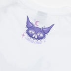 WOMENS SANTA CRUZ Night Critter Front T-Shirt in WHIITE