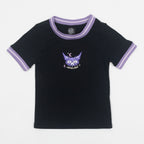Womens SANTA CRUZ Night Critter Mini T-Shirt in BLACK