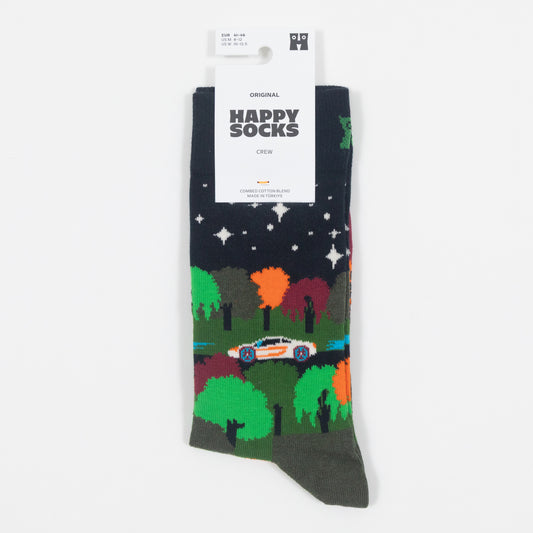 HAPPY SOCKS Night Driving Socks in NAVY