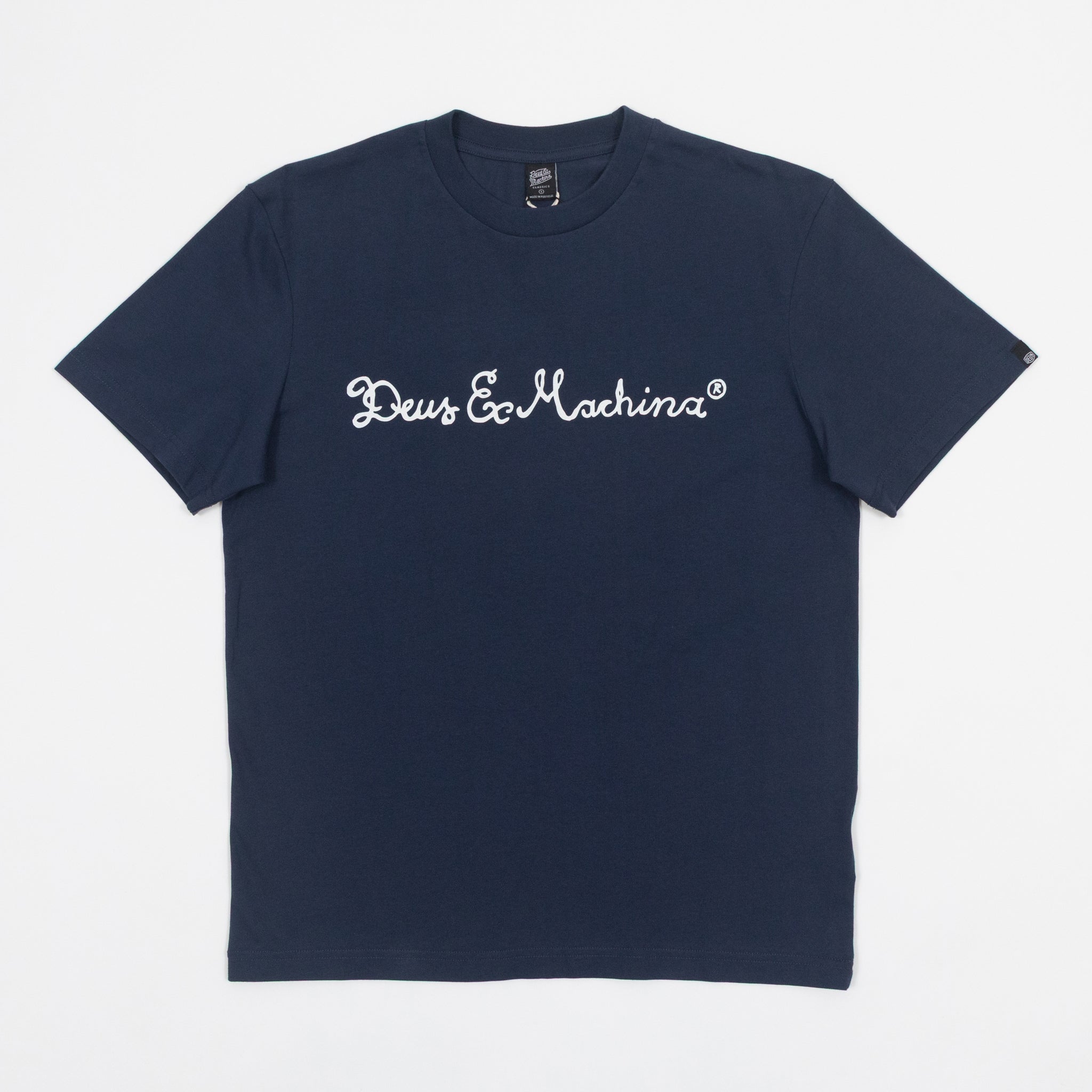 DEUS EX MACHINA Noodle T-Shirt in NAVY