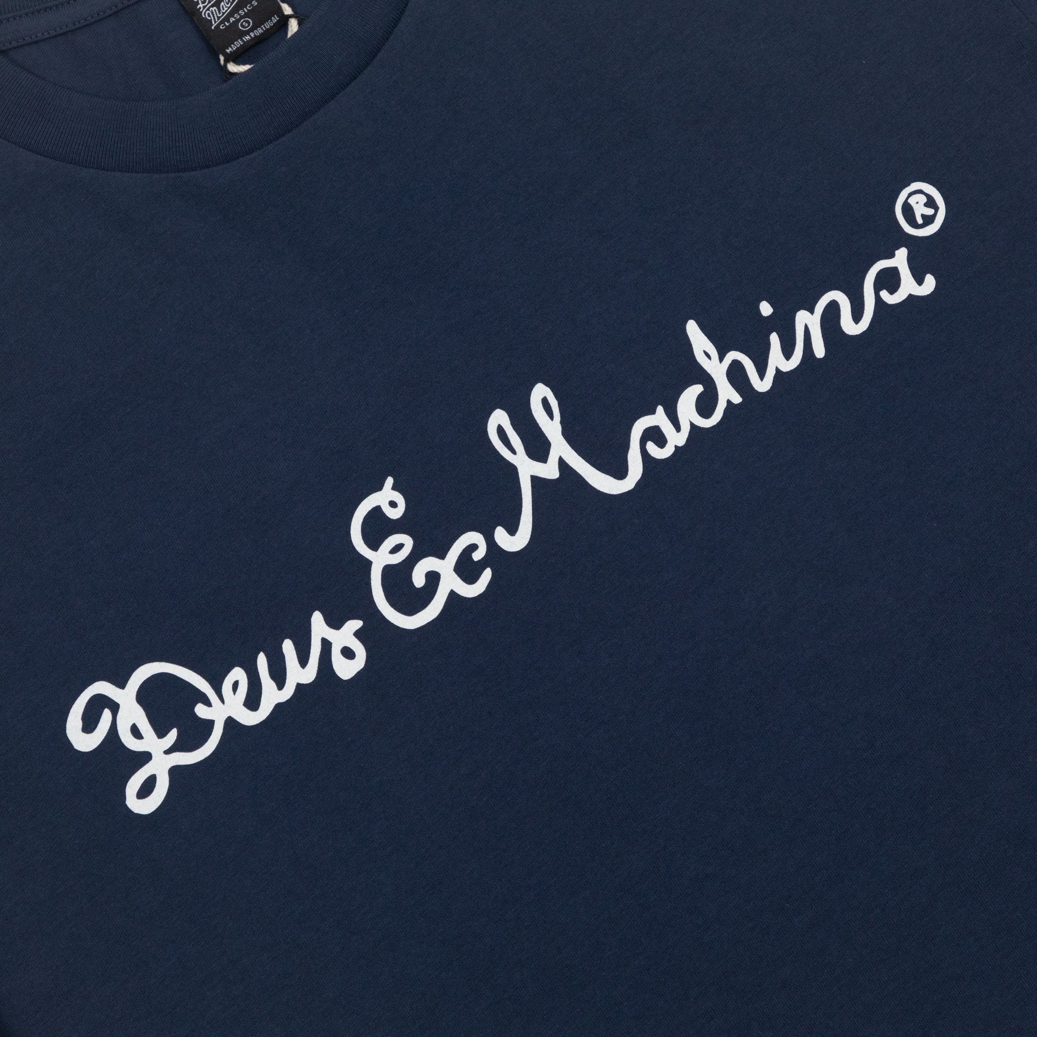 DEUS EX MACHINA Noodle T-Shirt in NAVY