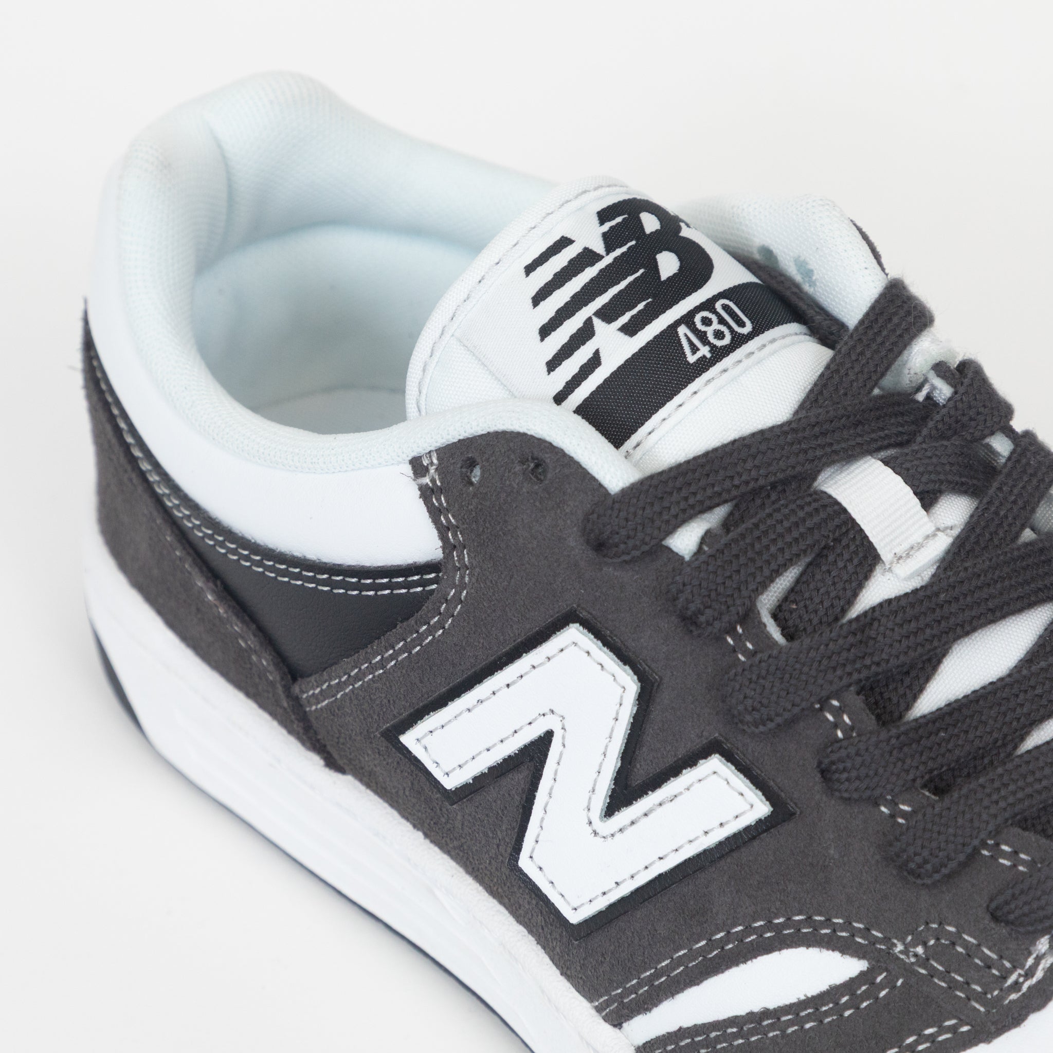 NEW BALANCE Numeric 480 Trainers in WHITE & GREY
