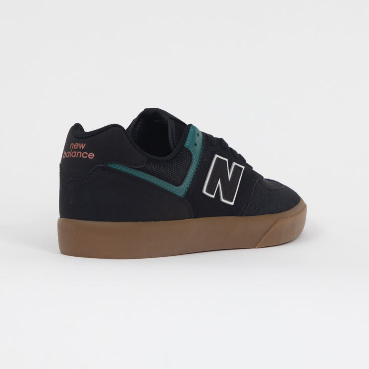 NEW BALANCE Numeric 574 Trainers in BLACK & TEAL