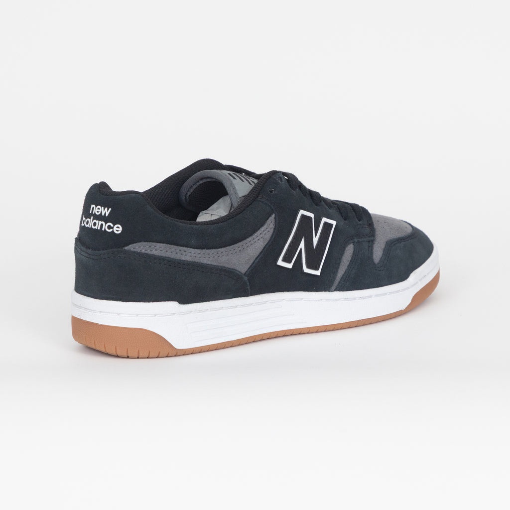 NEW BALANCE Numeric 480 Trainers in BLACK & WHITE