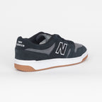 NEW BALANCE Numeric 480 Trainers in BLACK & WHITE