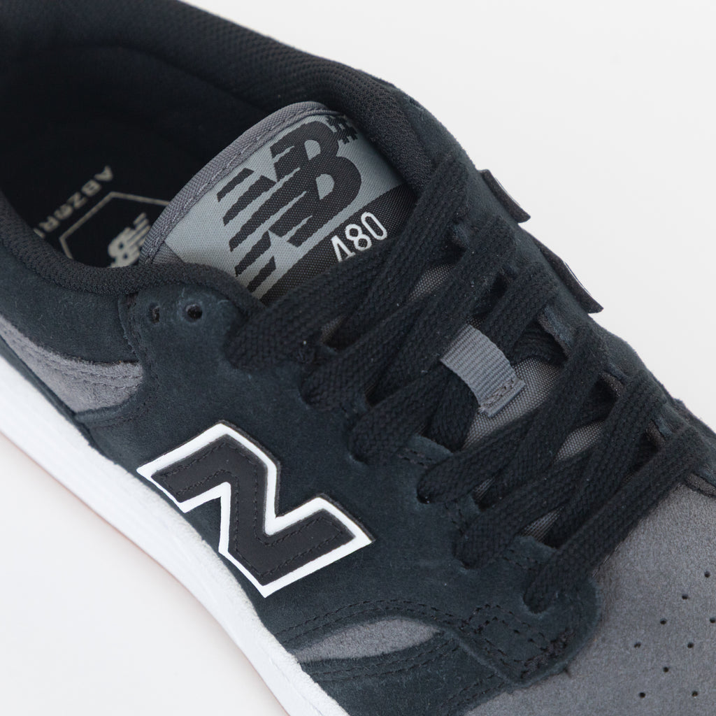 NEW BALANCE Numeric 480 Trainers in BLACK & WHITE