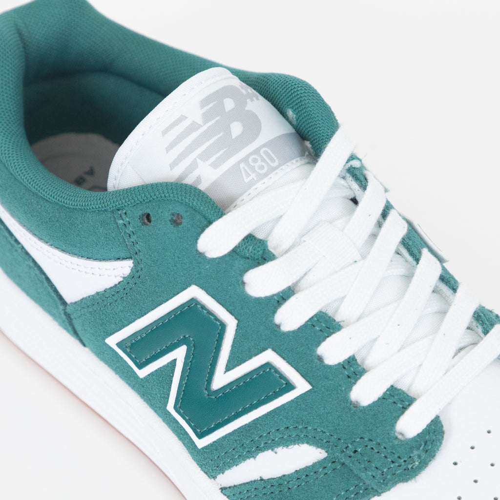 NEW BALANCE Numeric 480 Trainers in VINTAGE TEAL & WHITE