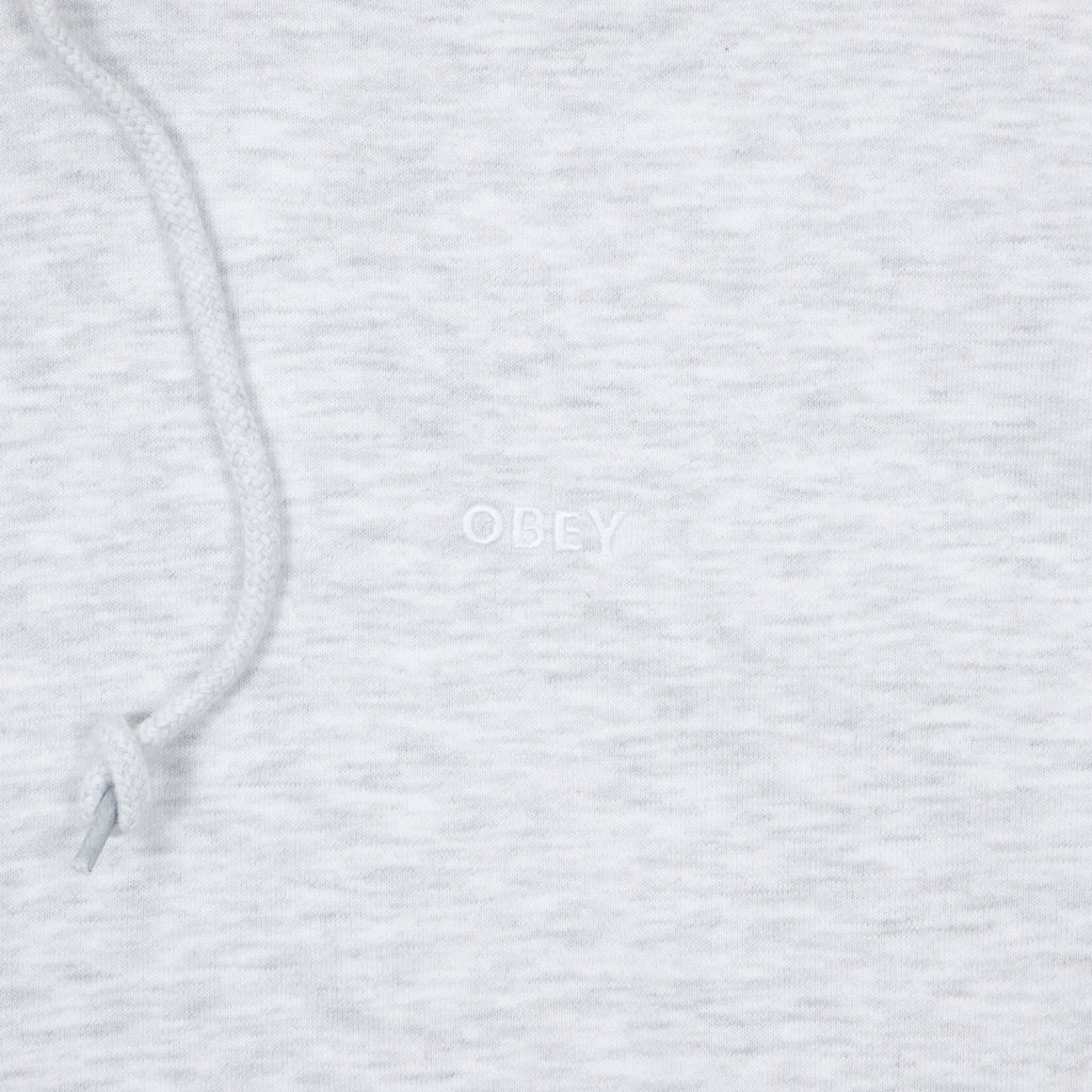OBEY Established Works Bold Hoodie in ASH GREY