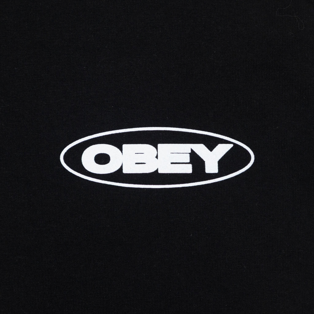 OBEY Global Impact T-Shirt in BLACK