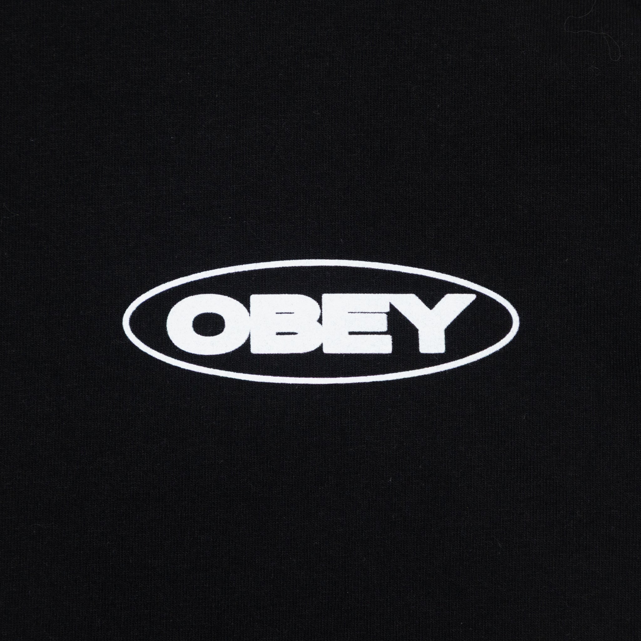 OBEY Global Impact T-Shirt in BLACK